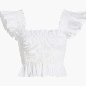XS Hill House Paz Top in White like new
